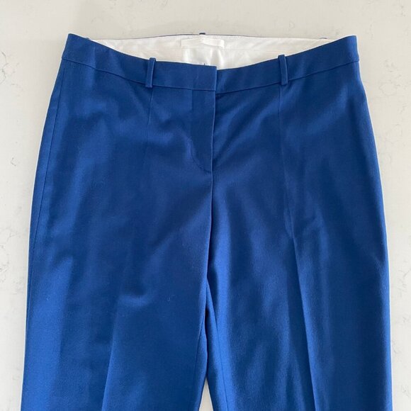 Boss Hugo Boss Tiluni1 Flat Ft Slim Strait Lg MRise Virg Wool Pants Blue 2 NWOT - Picture 4 of 15
